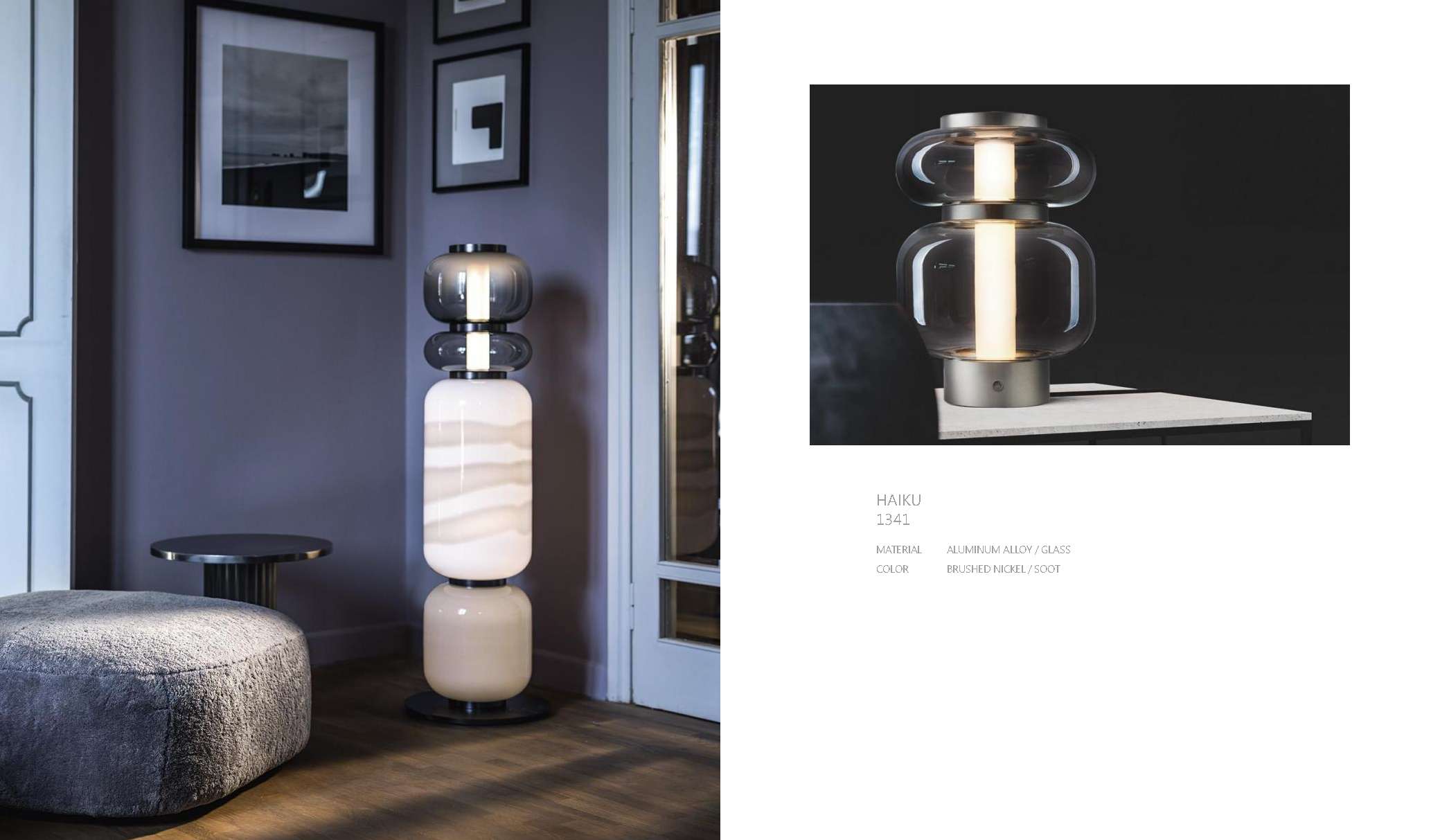 Beyond Lights - Glass Floor Lamp