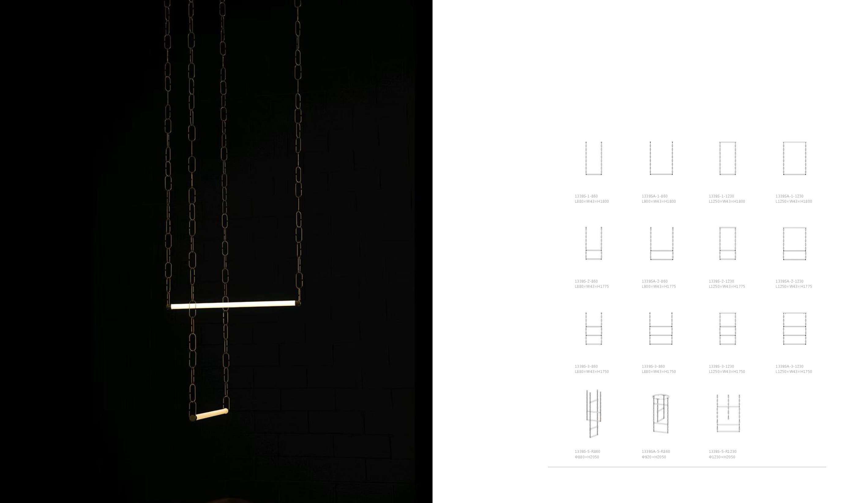 Beyond Lights - Linear Hanging Light