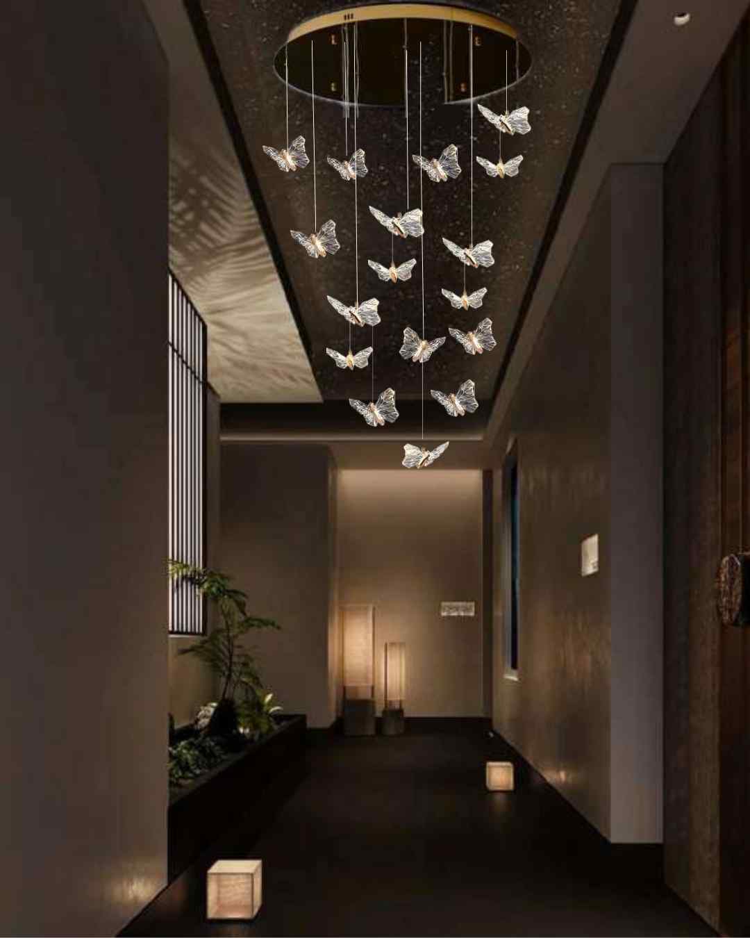 Beyond Lights - Butterfly Chandelier Light