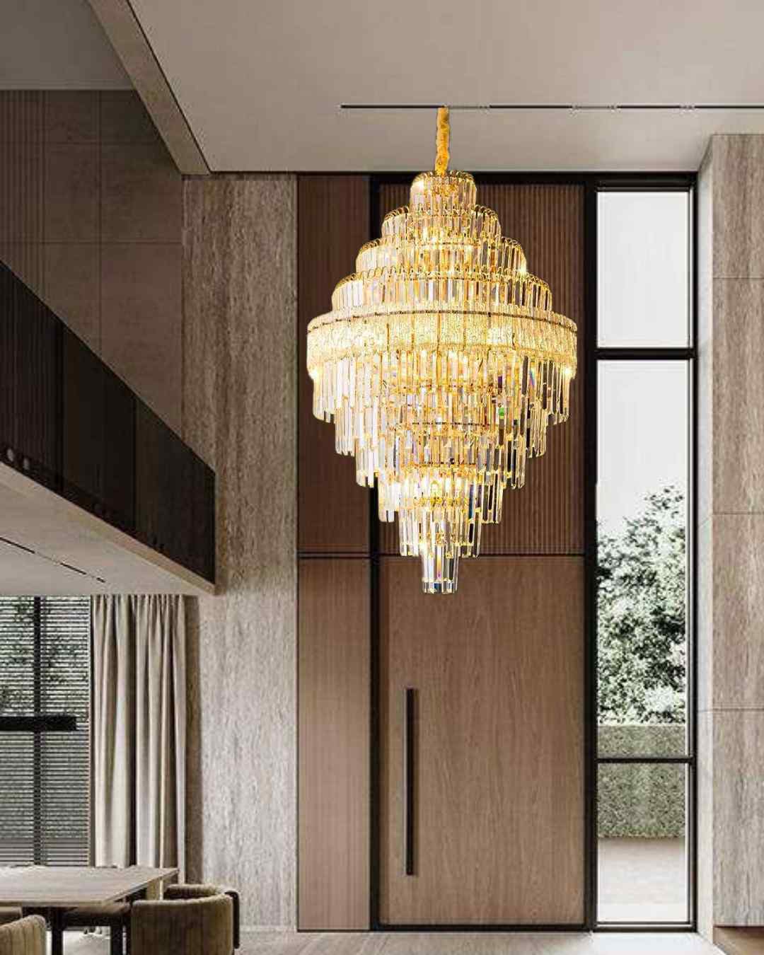 Beyond Lights - Crystal Tier Chandelier