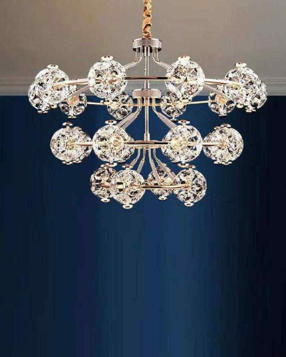 Beyond Lights - Crystal Ball Chandelier