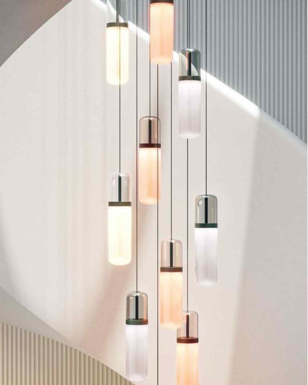 Beyond Lights - Tube Chandelier Light