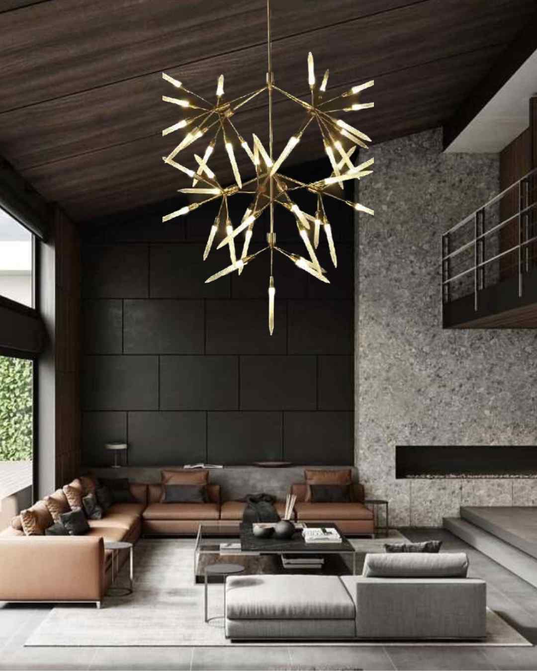 Beyond Lights - Starburst Chandelier Light