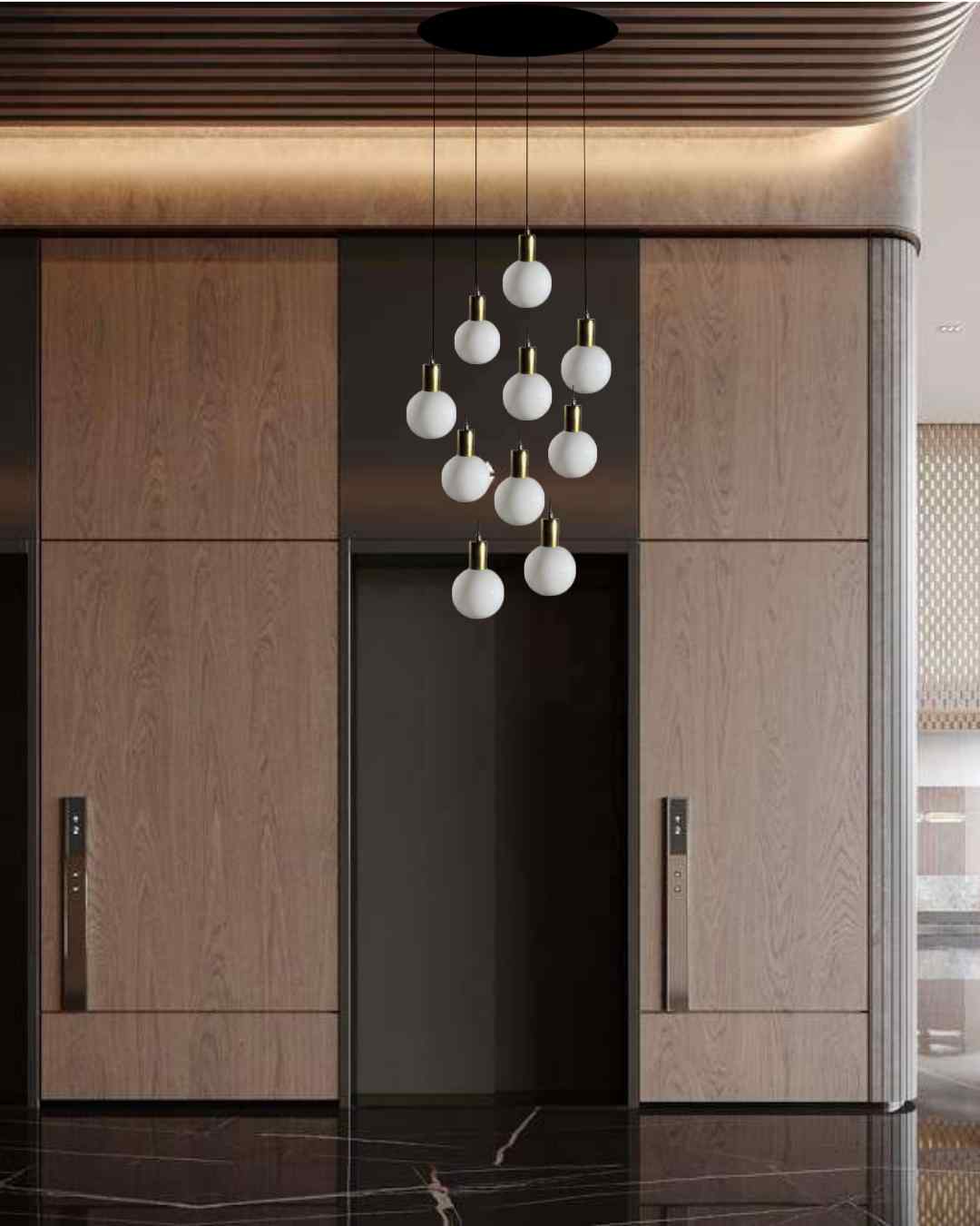 Beyond Lights - Globe Chandelier Light