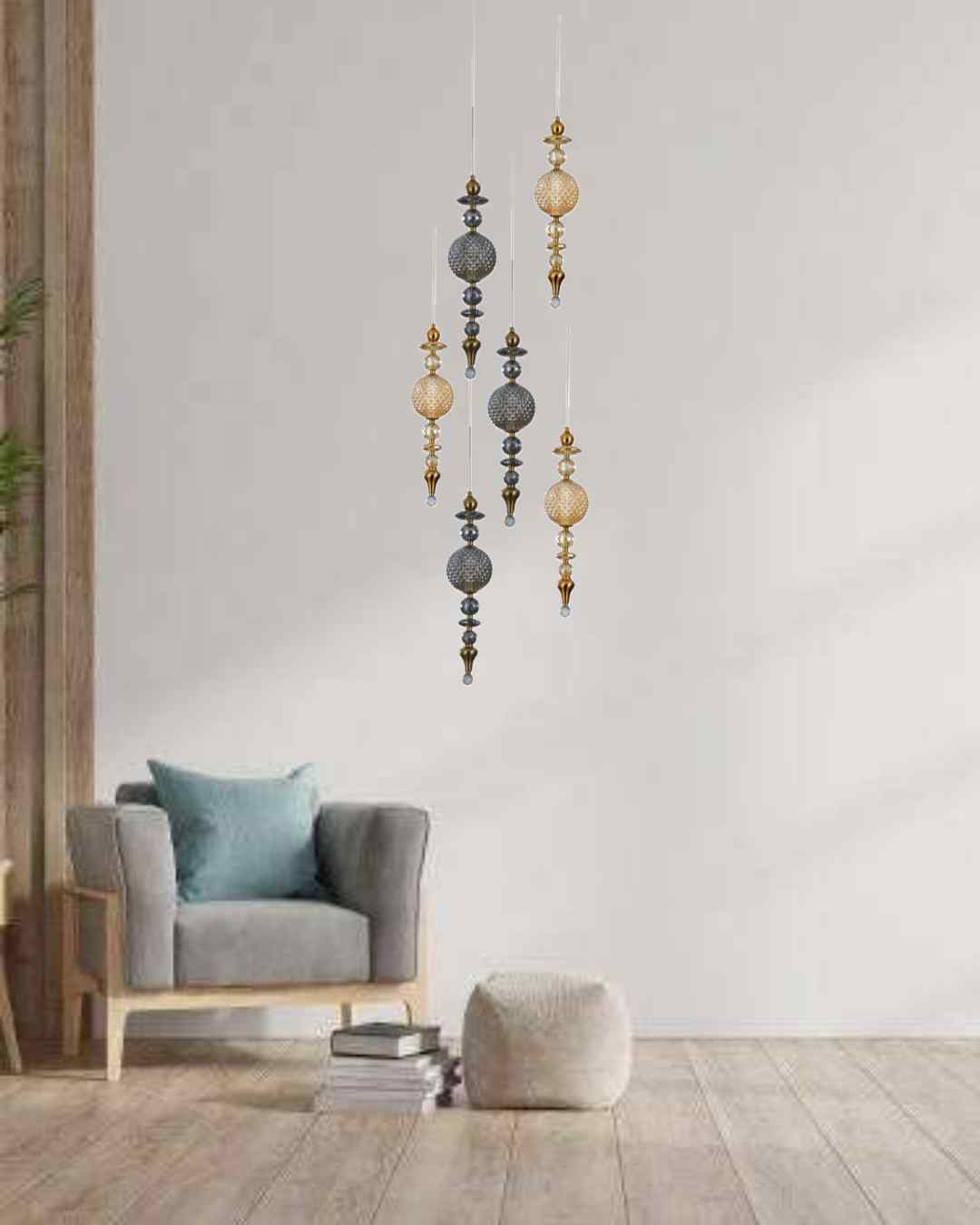 Beyond Lights - Beaded Chandelier Light