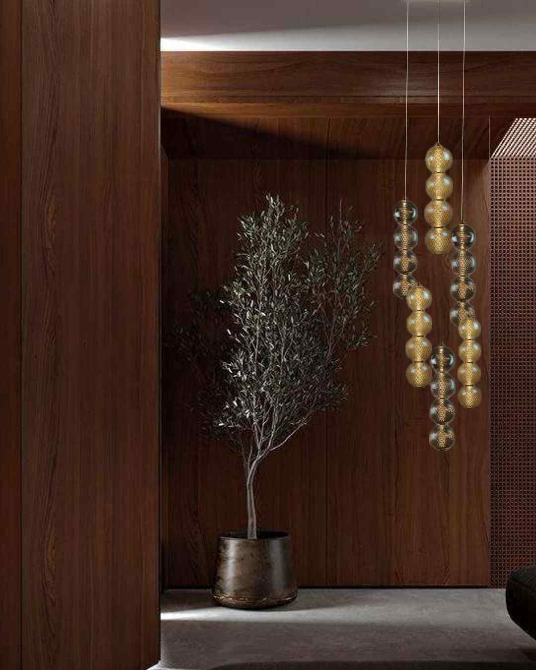 Beyond Lights - Beaded Chandelier Light