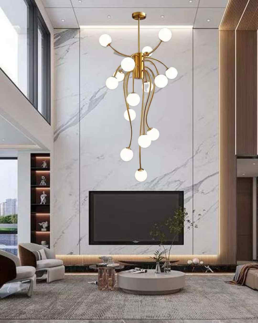 Beyond Lights - Orb Chandelier Lighting