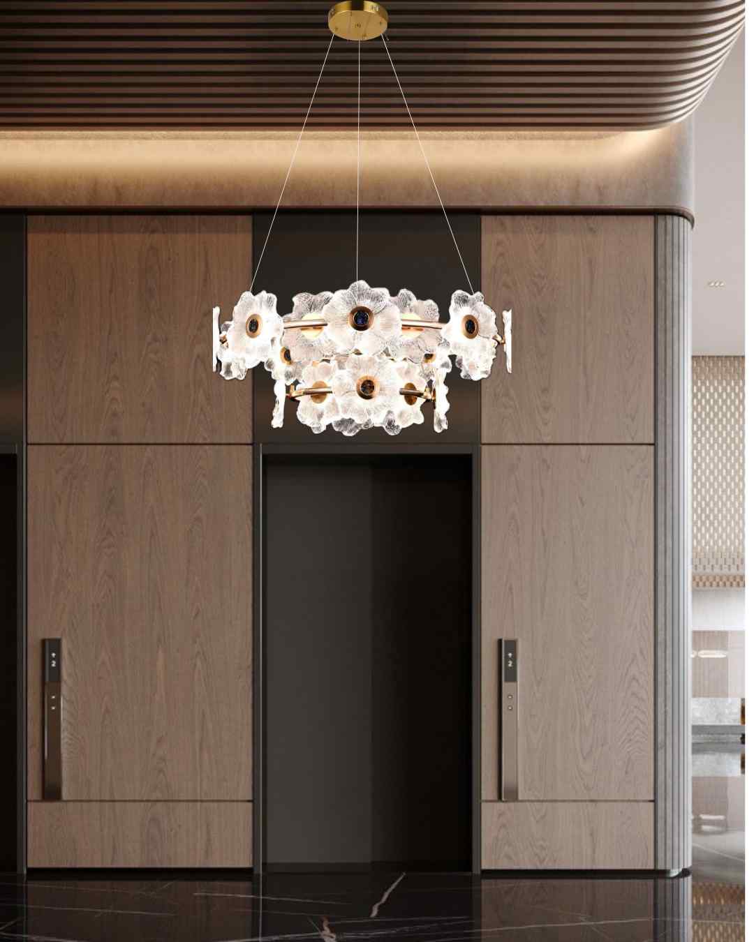 Beyond Lights - Flower Chandelier Light