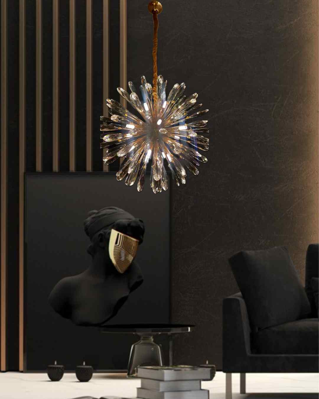 Beyond Lights - Crystal Ball Chandelier