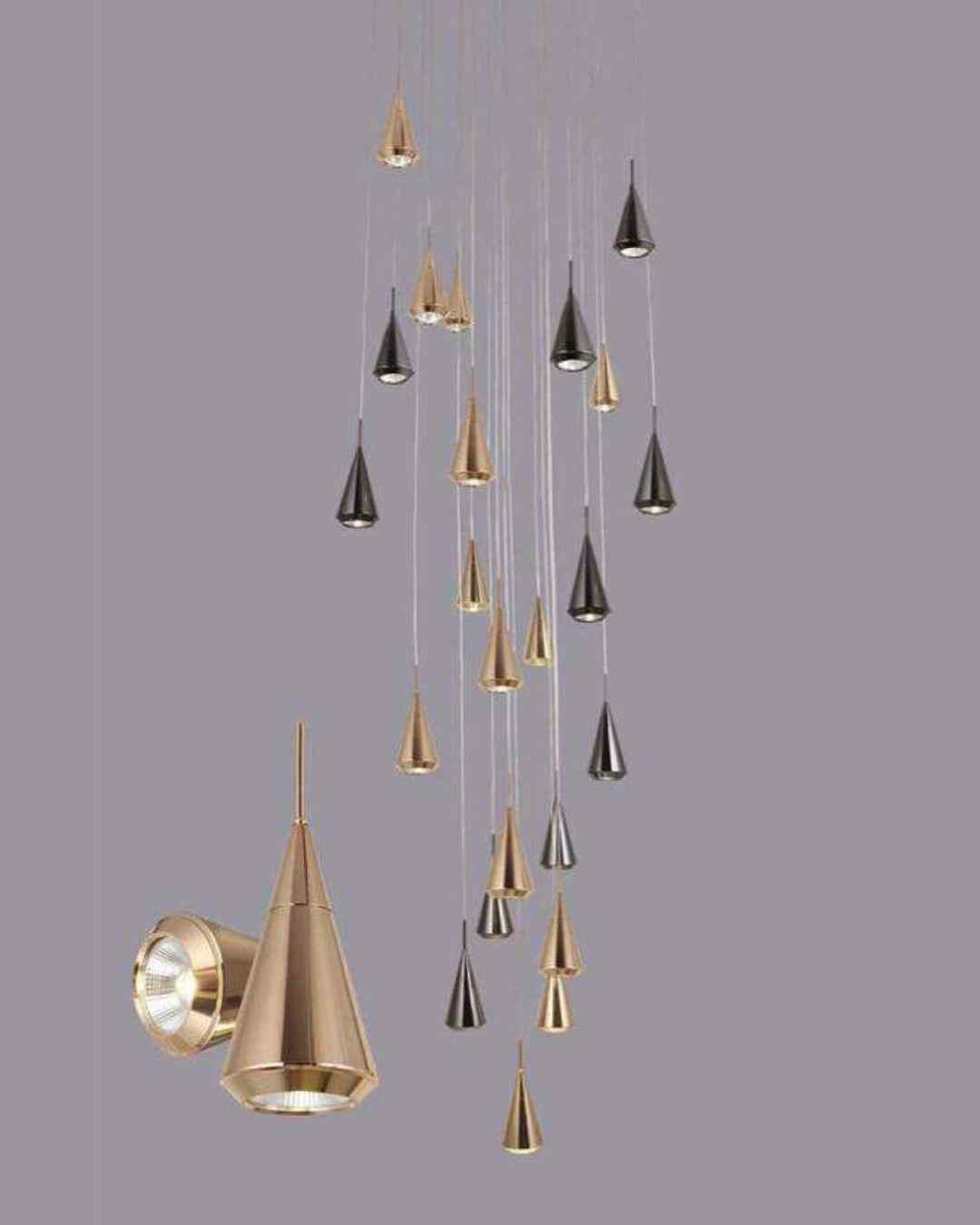 Beyond Lights - Cone Chandelier Light
