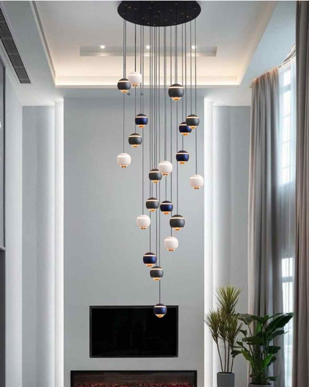 Beyond Lights - Sphere Chandelier Light