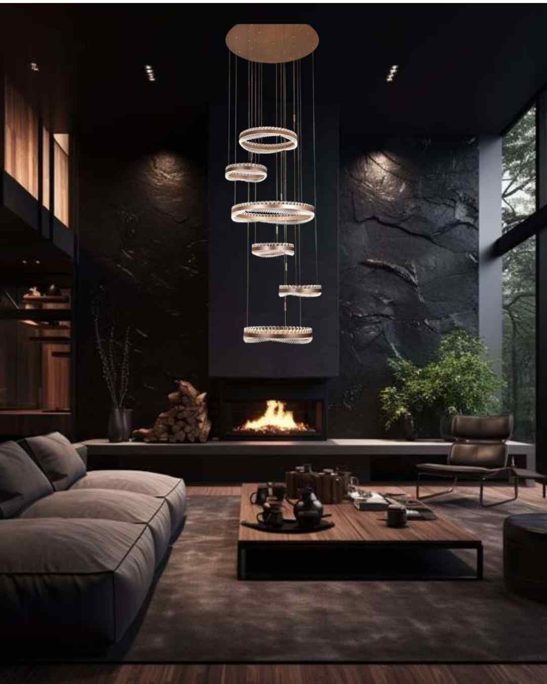 Beyond Lights - Ring Chandelier Light