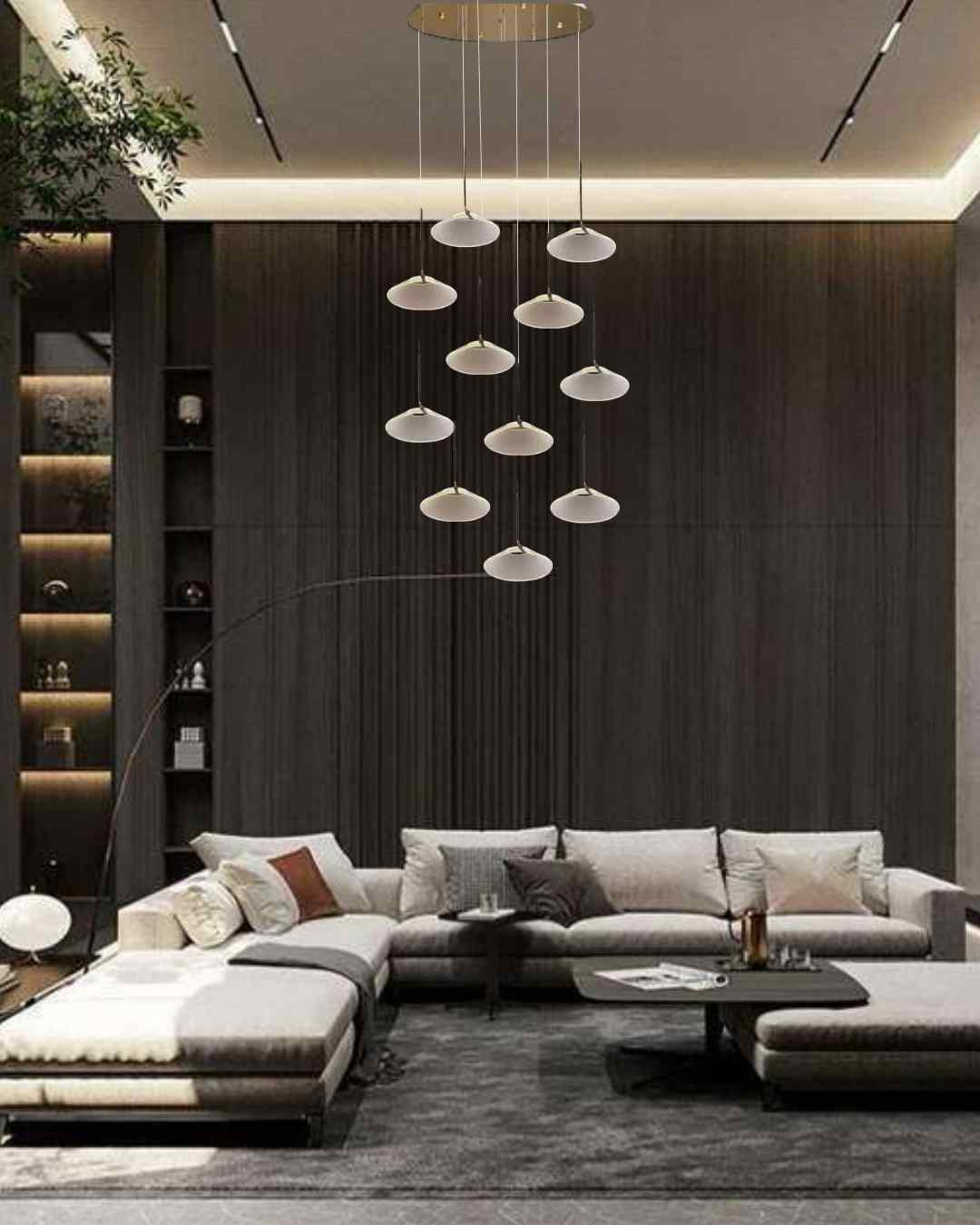 Beyond Lights - Disc Chandelier Light