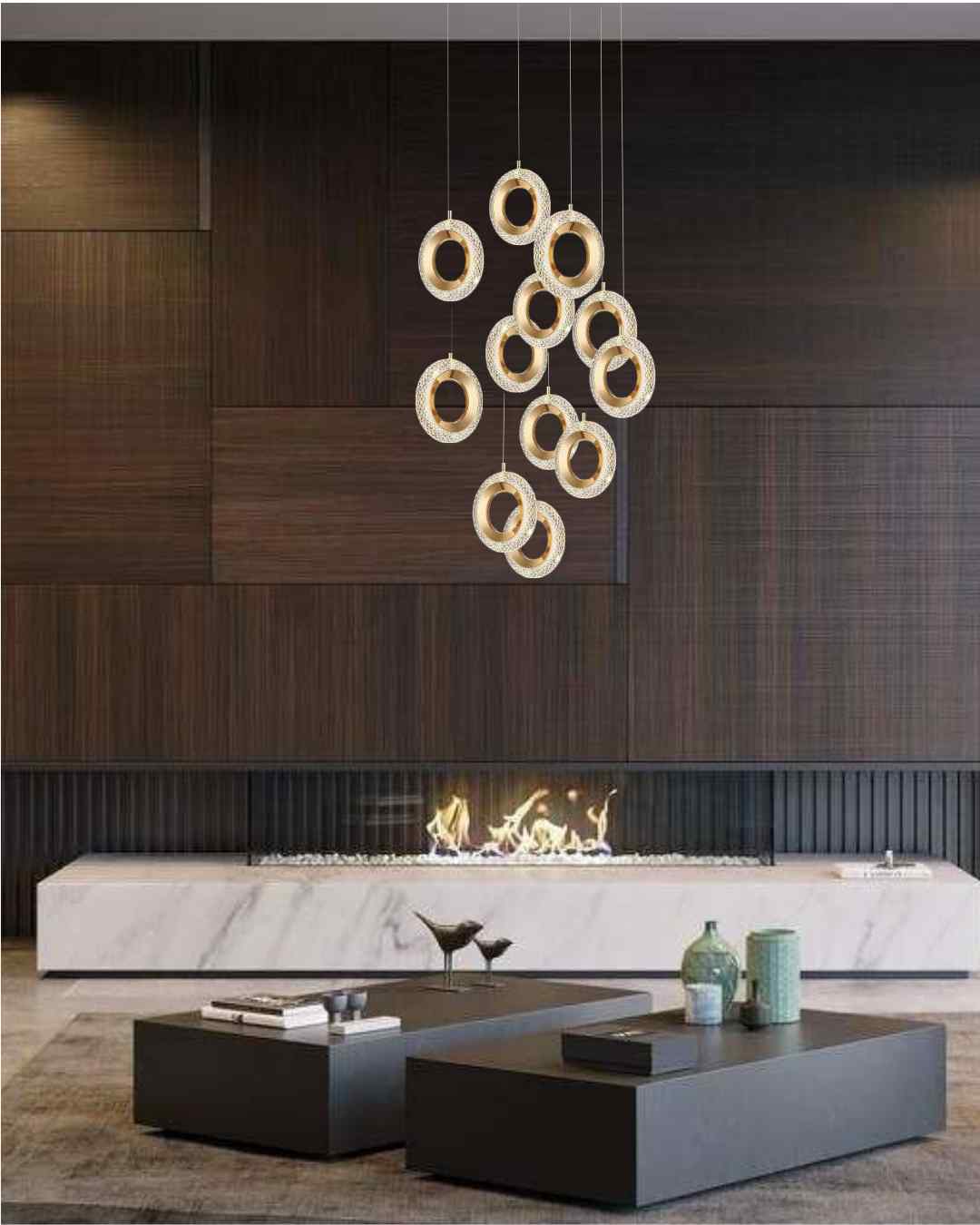 Beyond Lights - Ring Chandelier Light