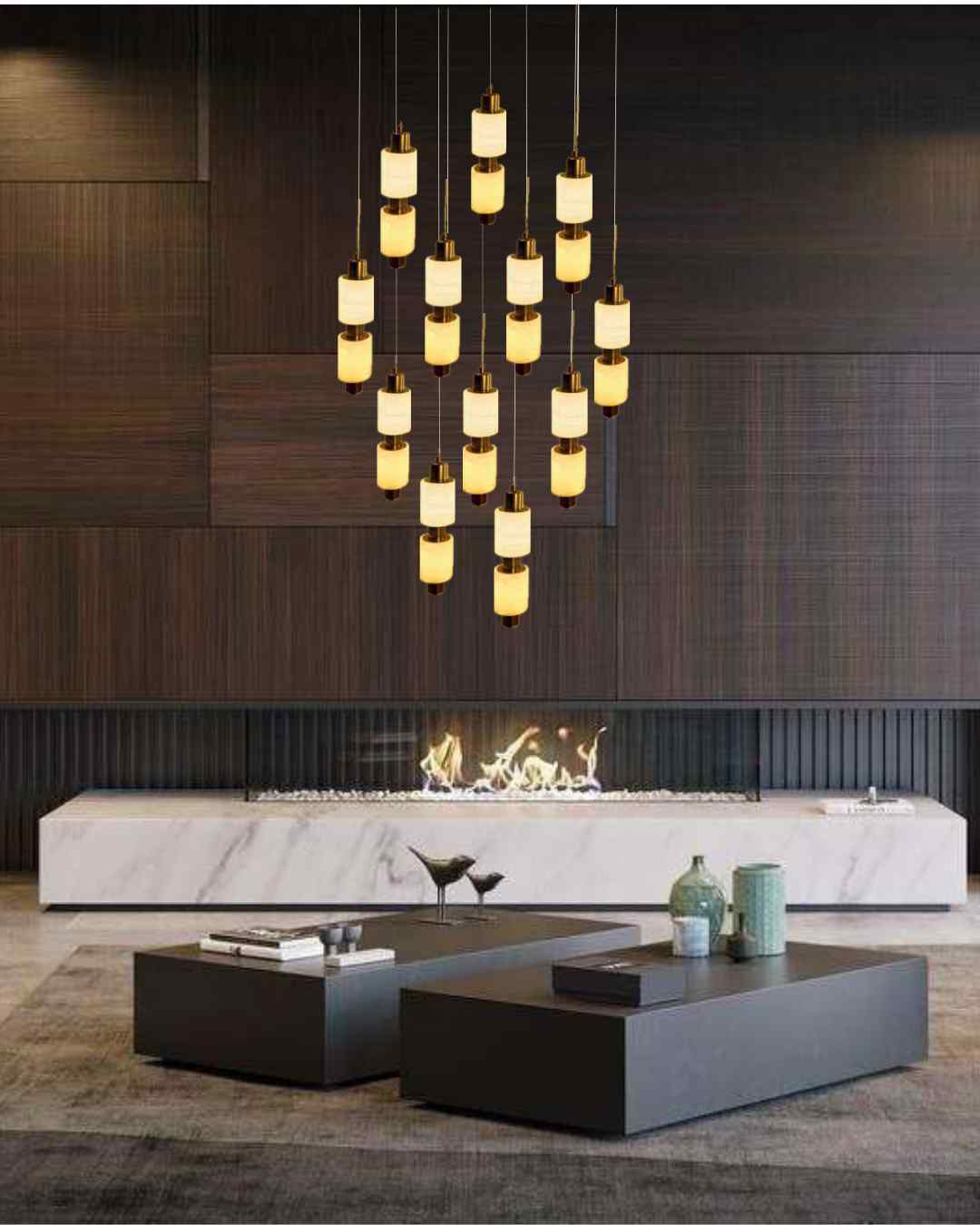 Beyond Lights - Cylinder Chandelier Light