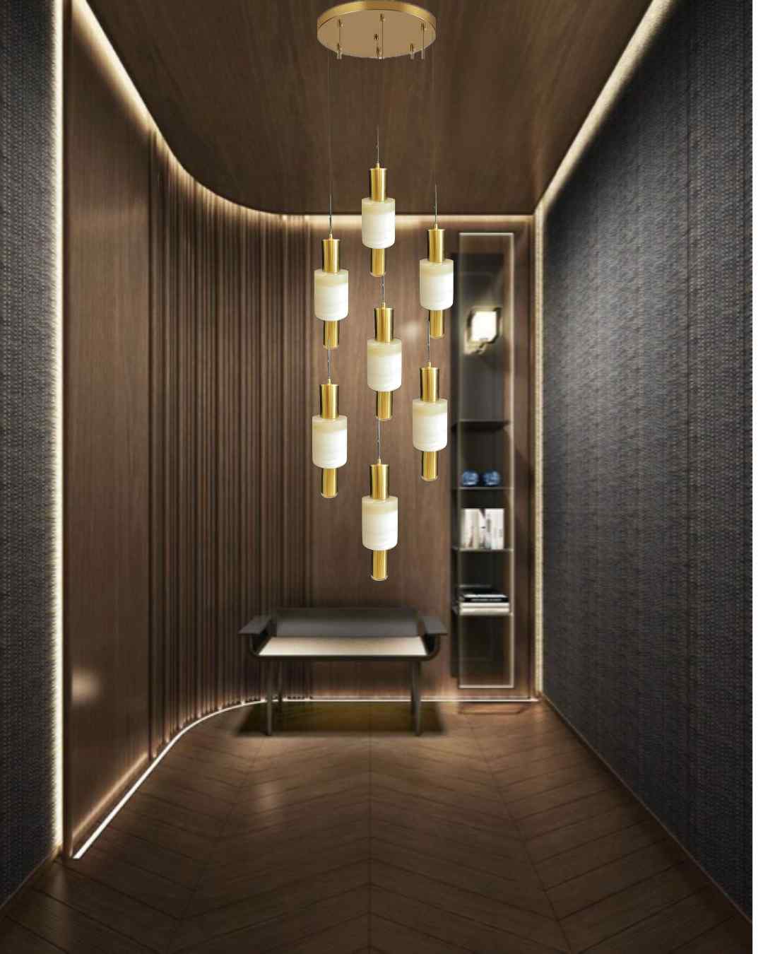 Beyond Lights - Cylinder Chandelier Light