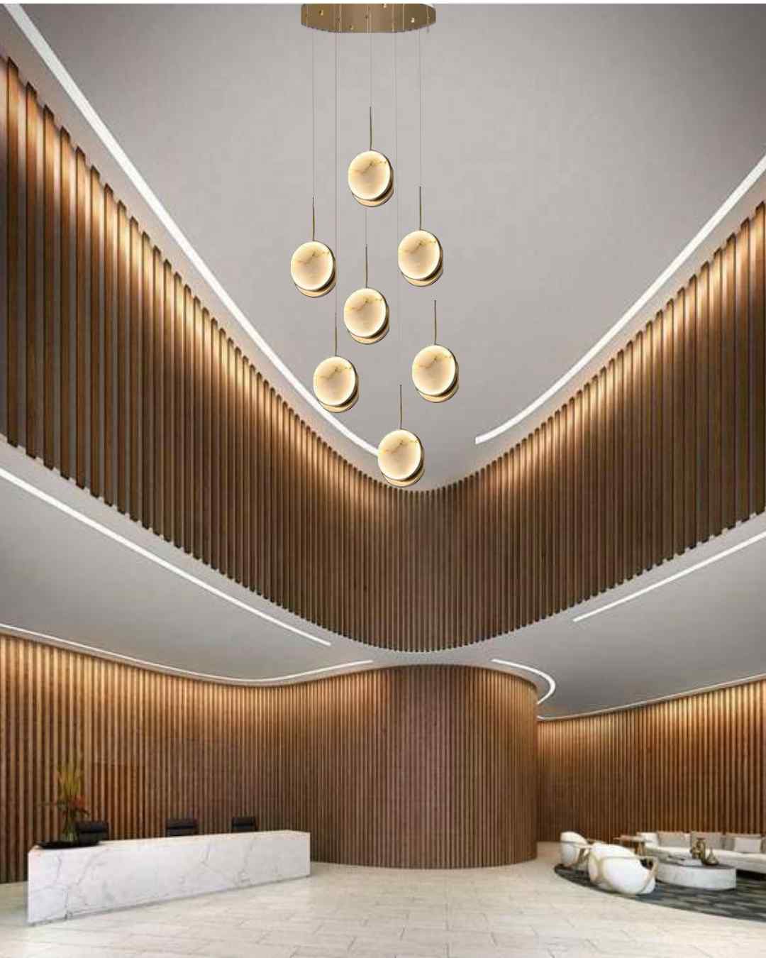 Beyond Lights - Sphere Chandelier Light