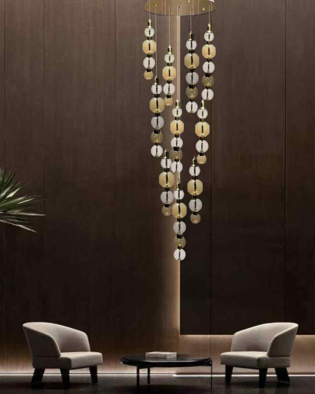 Beyond Lights - Beaded Chandelier Light