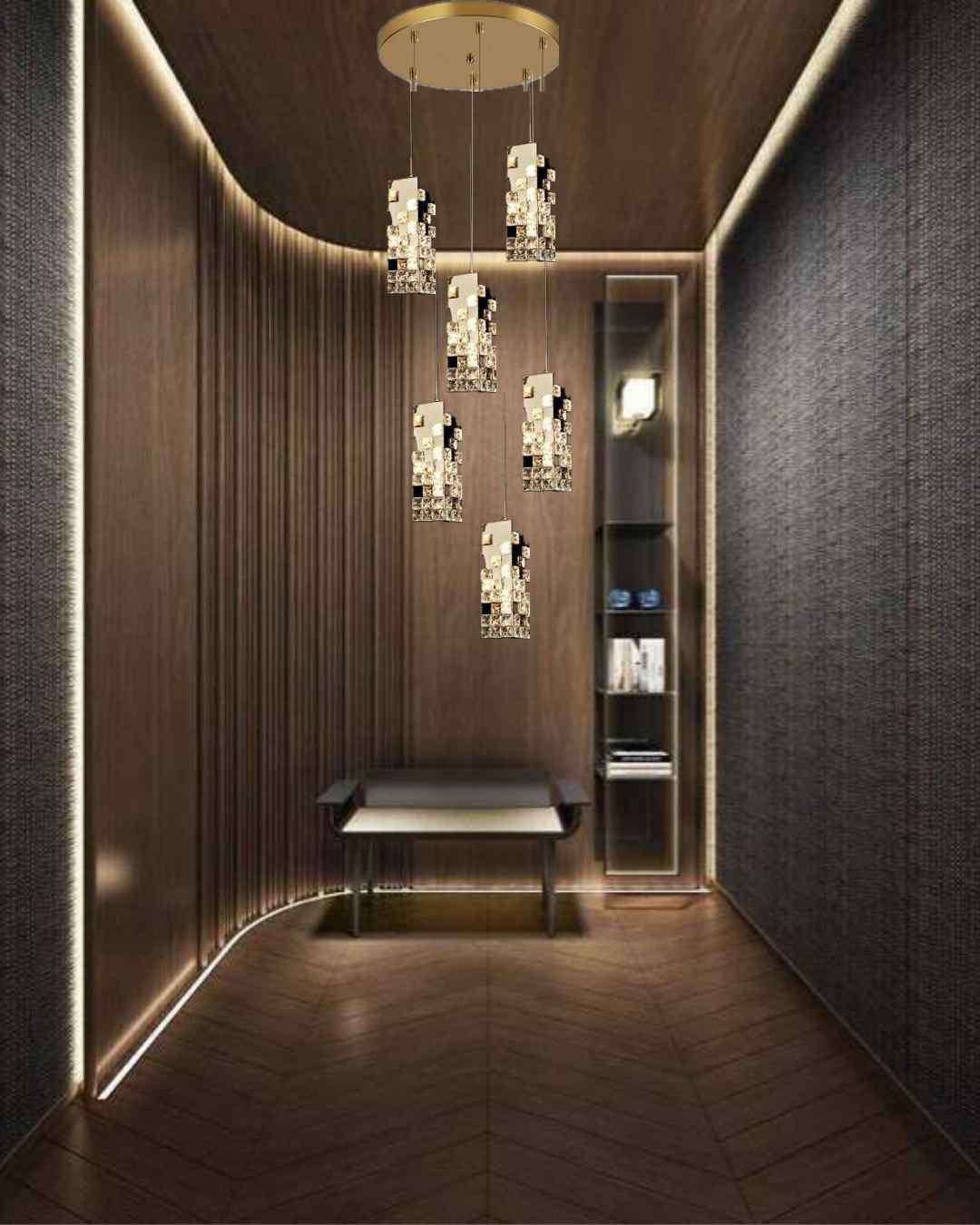 Beyond Lights - Crystal Chandelier Light