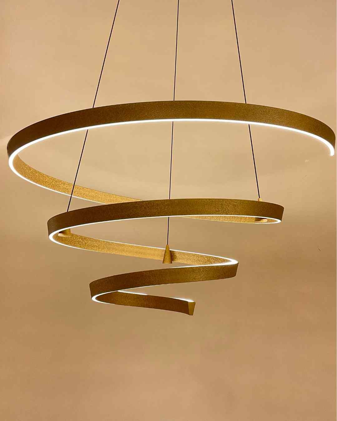 Beyond Lights - Spiral Chandelier Light