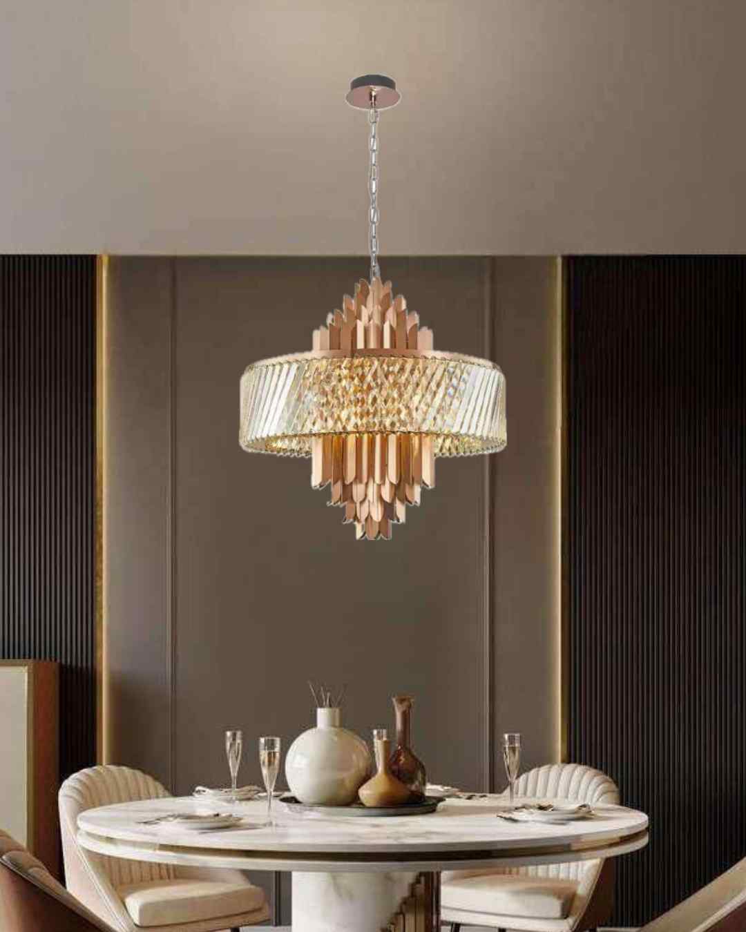 Beyond Lights - Crystal Modern Chandelier