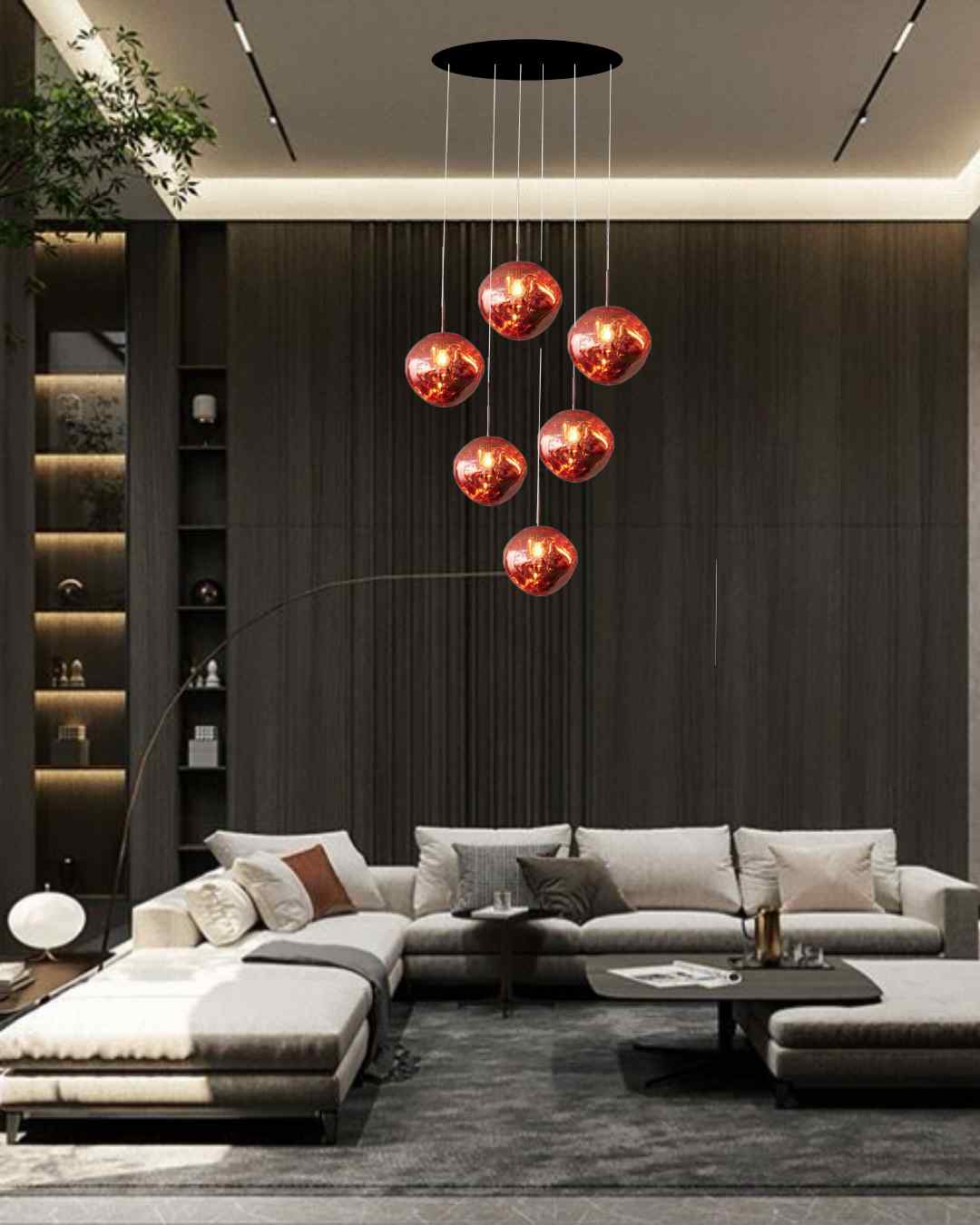 Beyond Lights - Glass Ball Chandelier