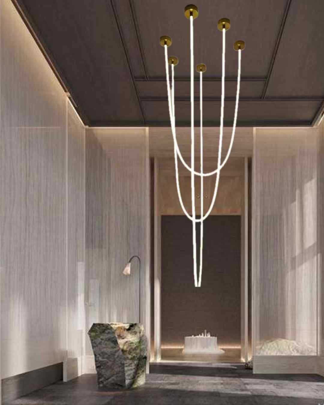 Beyond Lights - Linear Chandelier Light