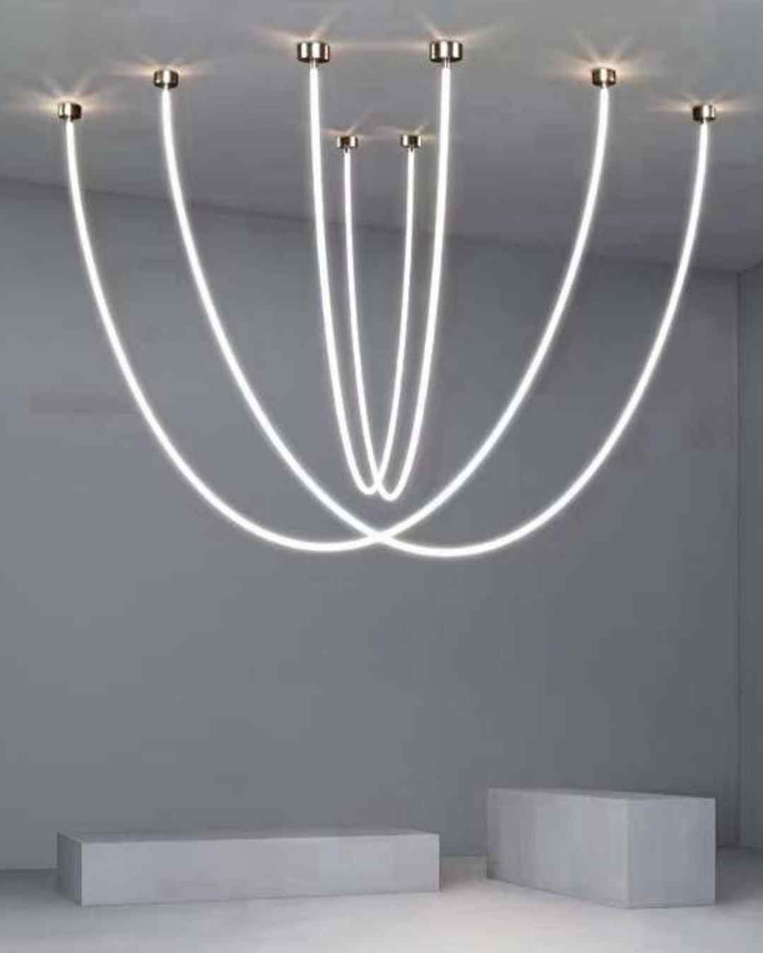 Beyond Lights - Neon Chandelier Light