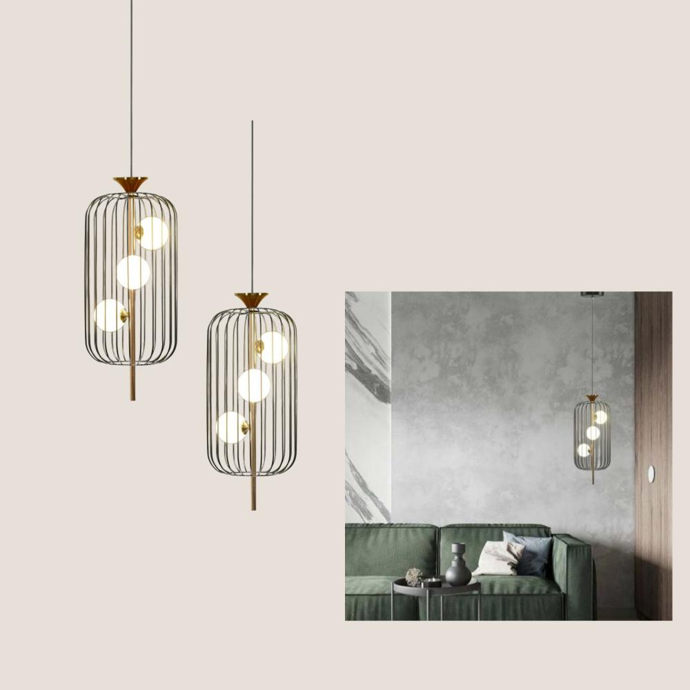 Beyond Lights - Cage Pendant Light