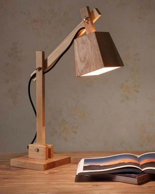 Beyond Lights - Wooden Table Lamp