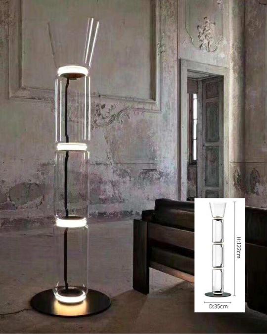 Beyond Lights - Glass Floor Lamp