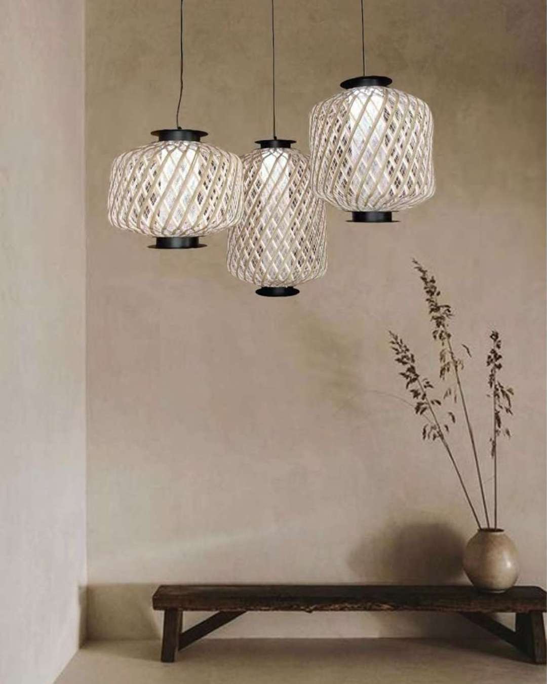 Beyond Lights - Woven Pendant Light