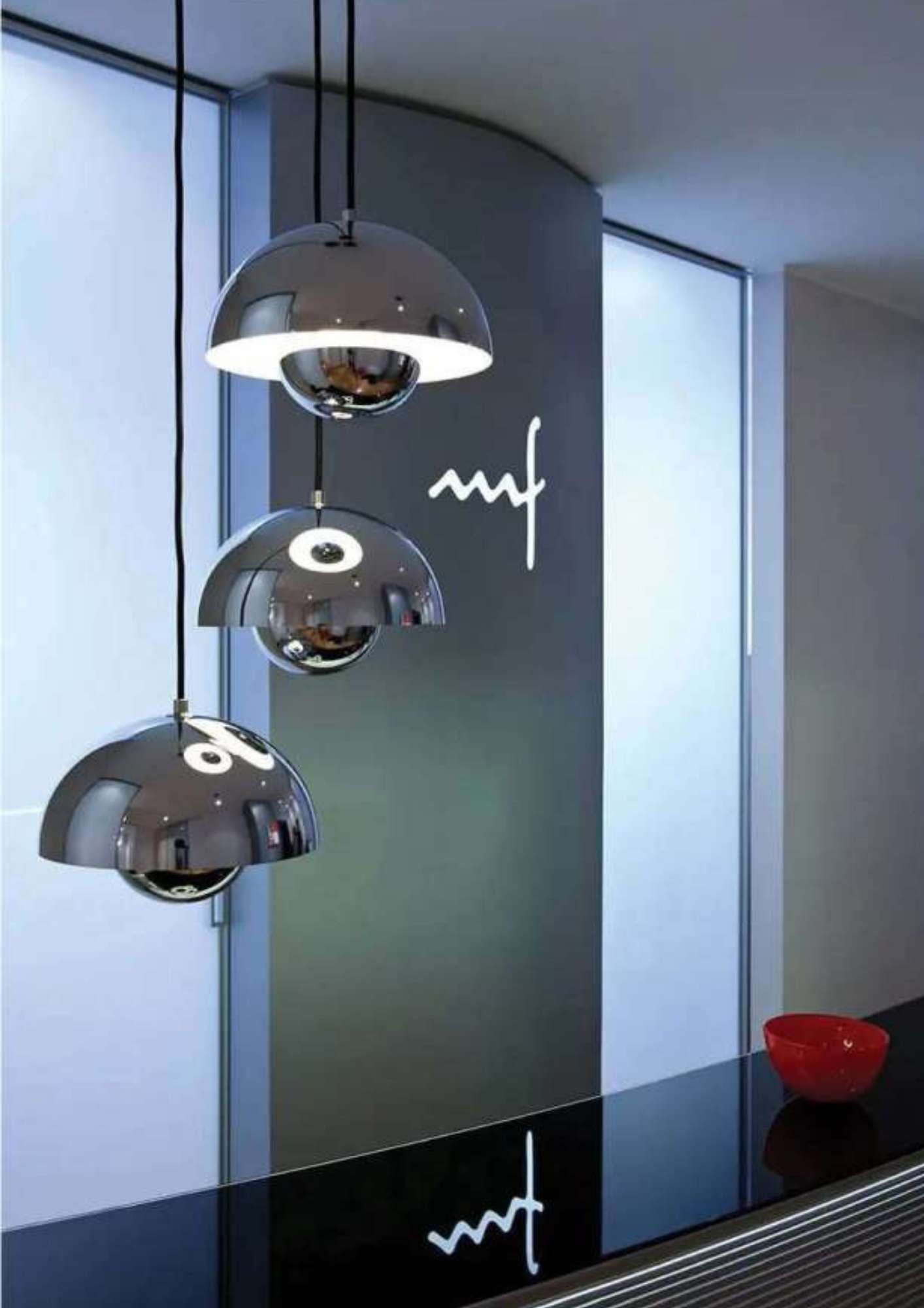 Beyond Lights - Chrome Pendant Light