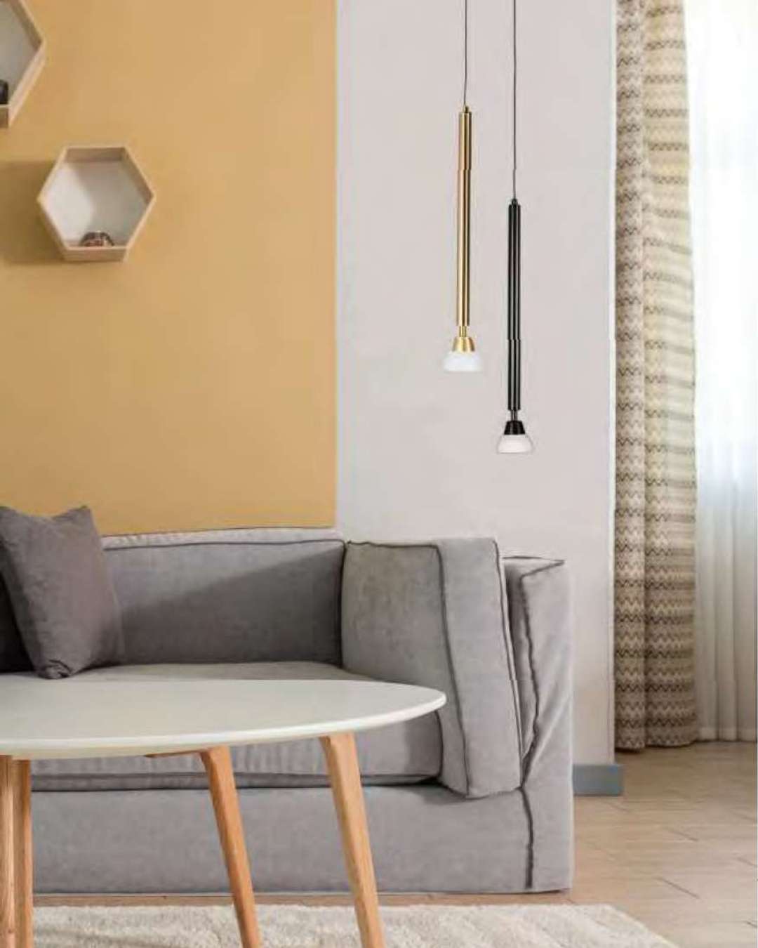 Beyond Lights - Brass Pendant Light