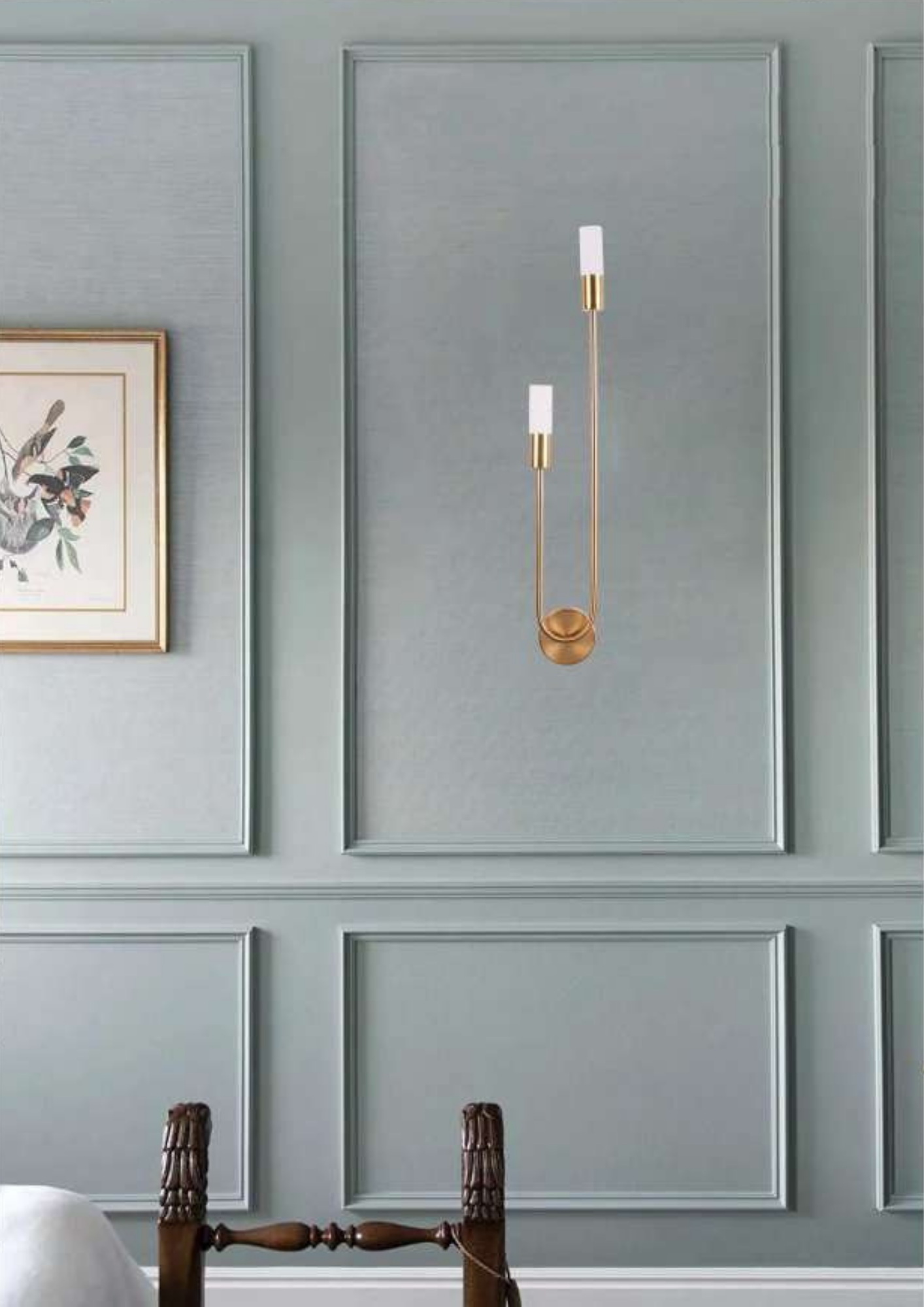 Beyond Lights - Brass Wall Light