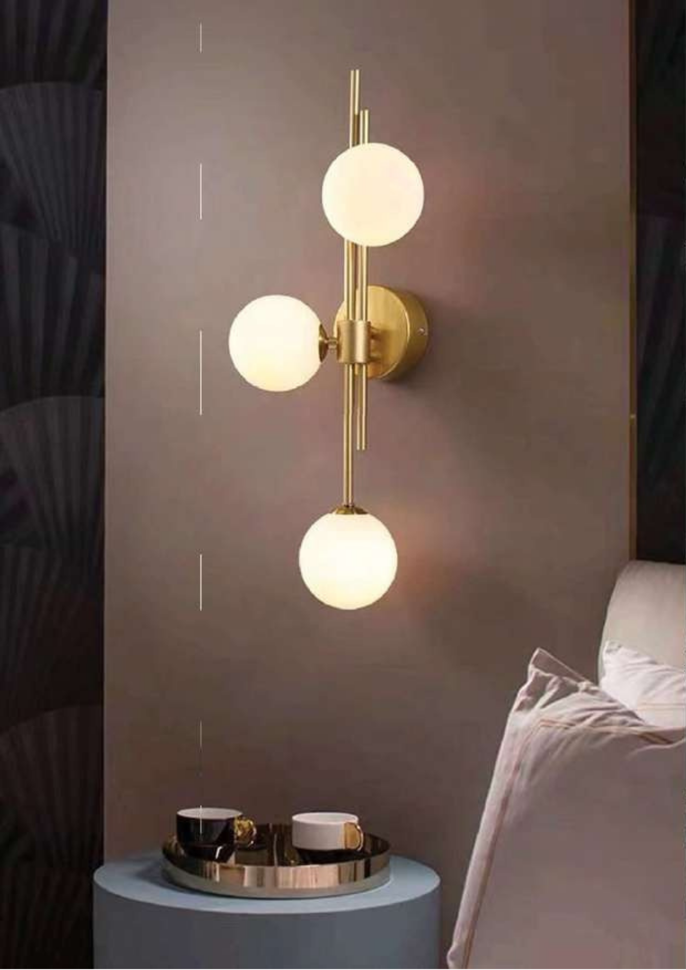 Beyond Lights - Globe Wall Light