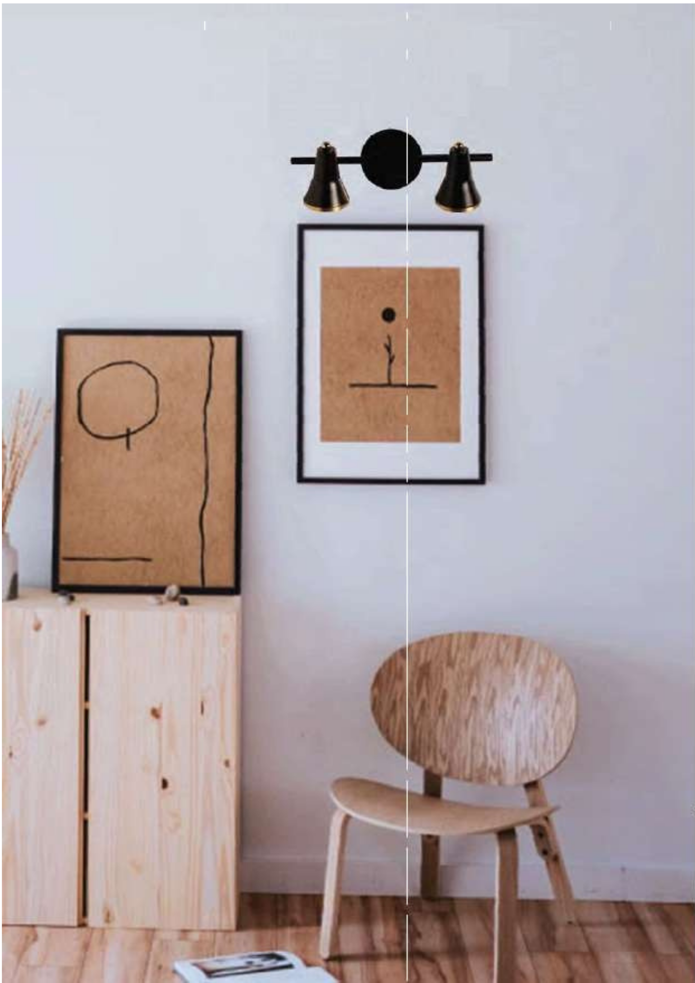 Beyond Lights - Black Wall Light