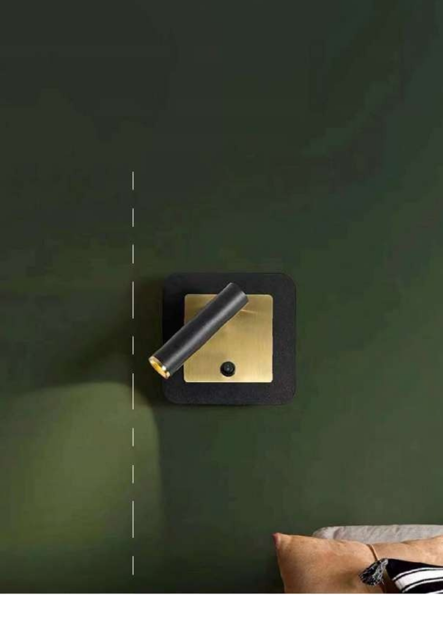 Beyond Lights - Brass Wall Light