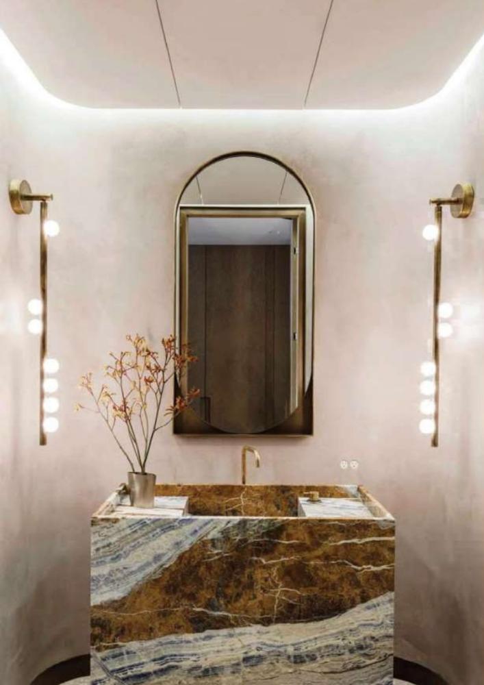 Beyond Lights - Brass Vanity Light
