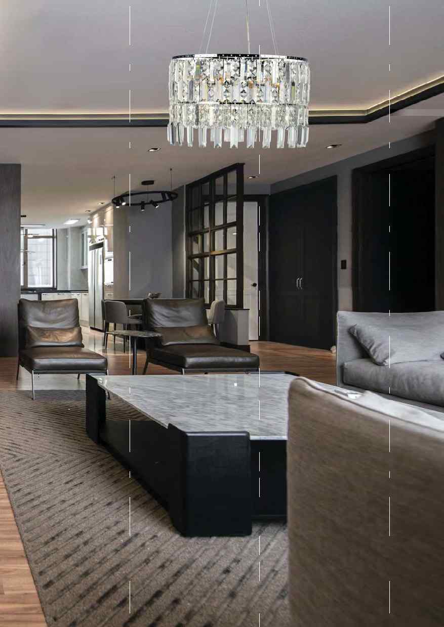 Beyond Lights - Silver Tiered Chandelier