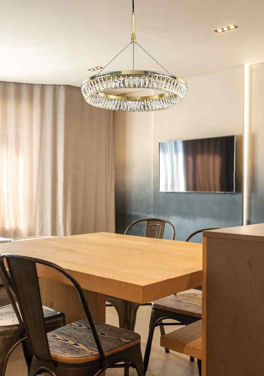 Beyond Lights - Crystal Chandelier