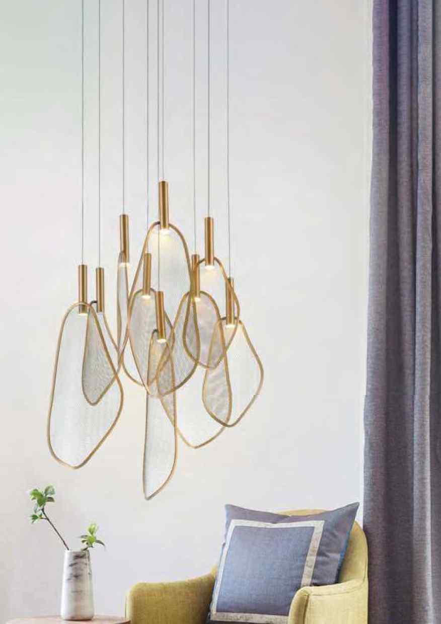 Beyond Lights - Abstract Mesh Chandelier