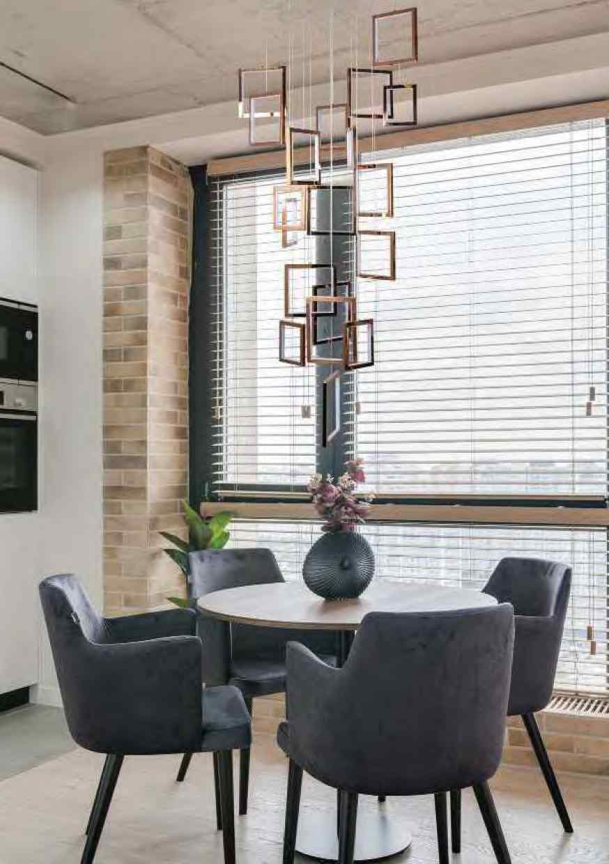 Beyond Lights - Geometric Frame Chandelier