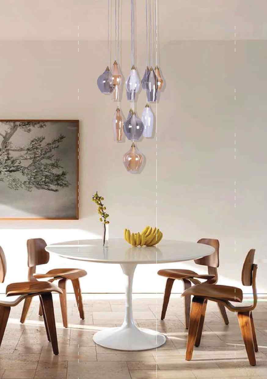 Beyond Lights - Clustered Glass Chandelier