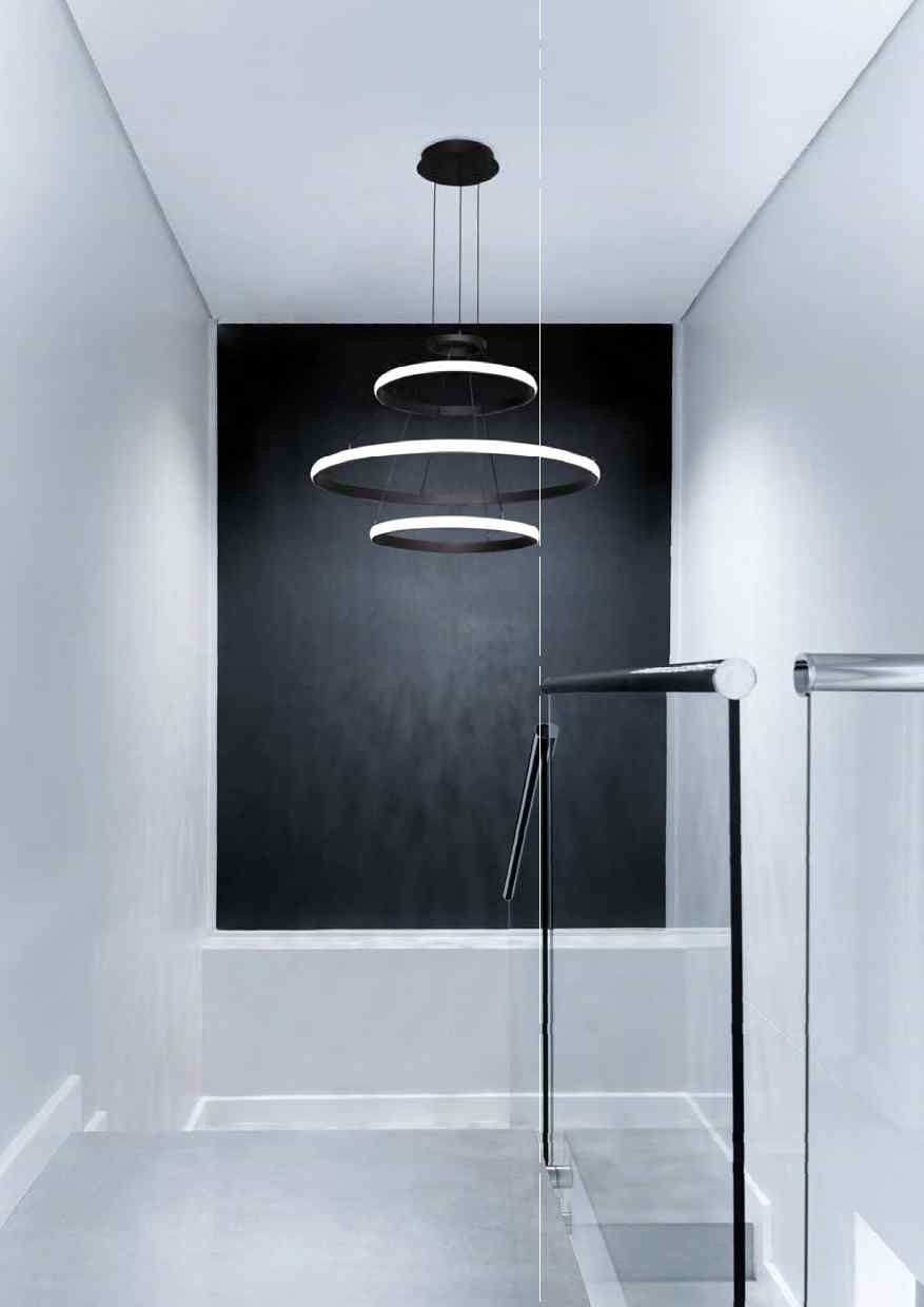 Beyond Lights - Tiered Ring Chandelier