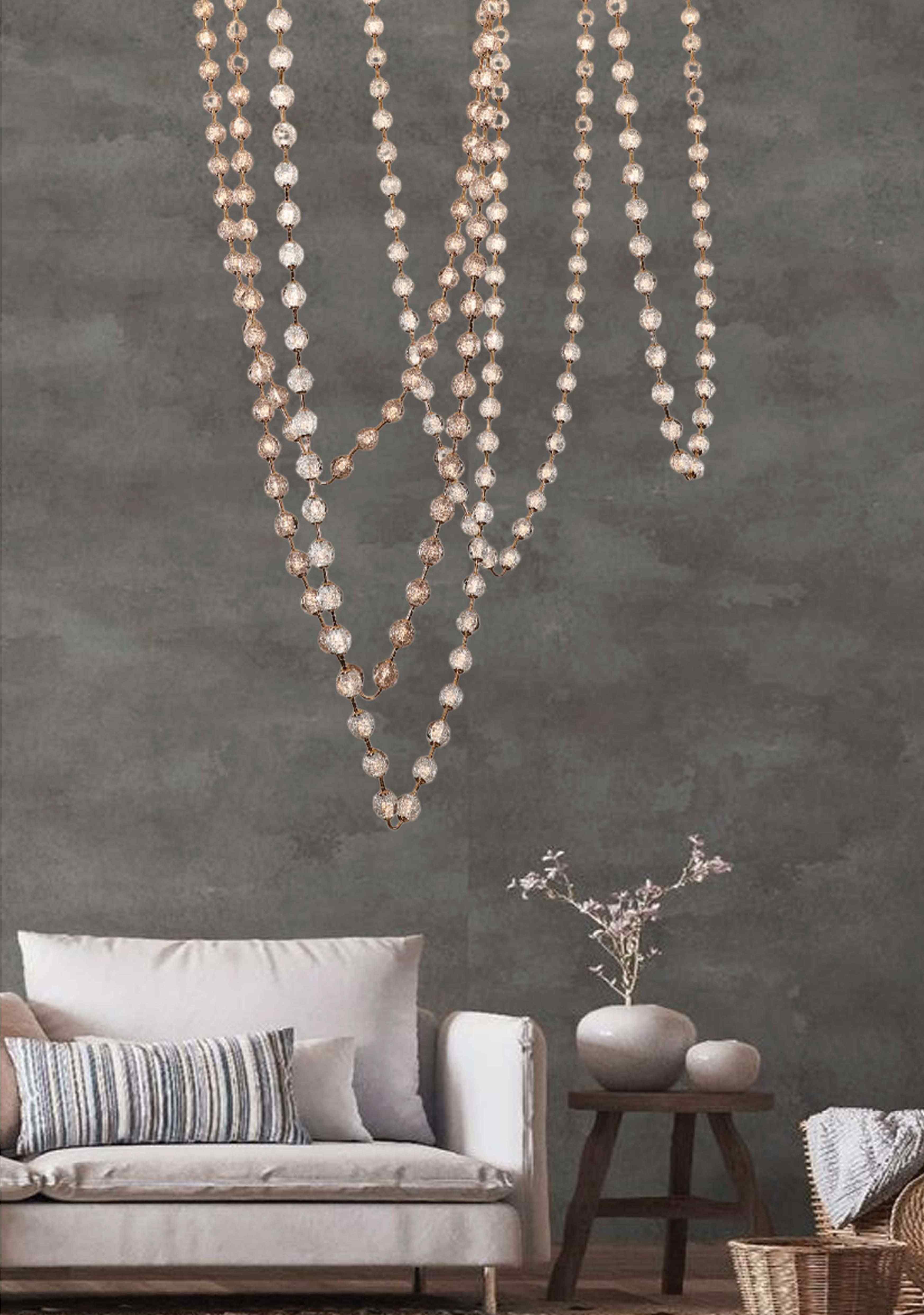 Beyond Lights - Crystal Beaded Chandelier