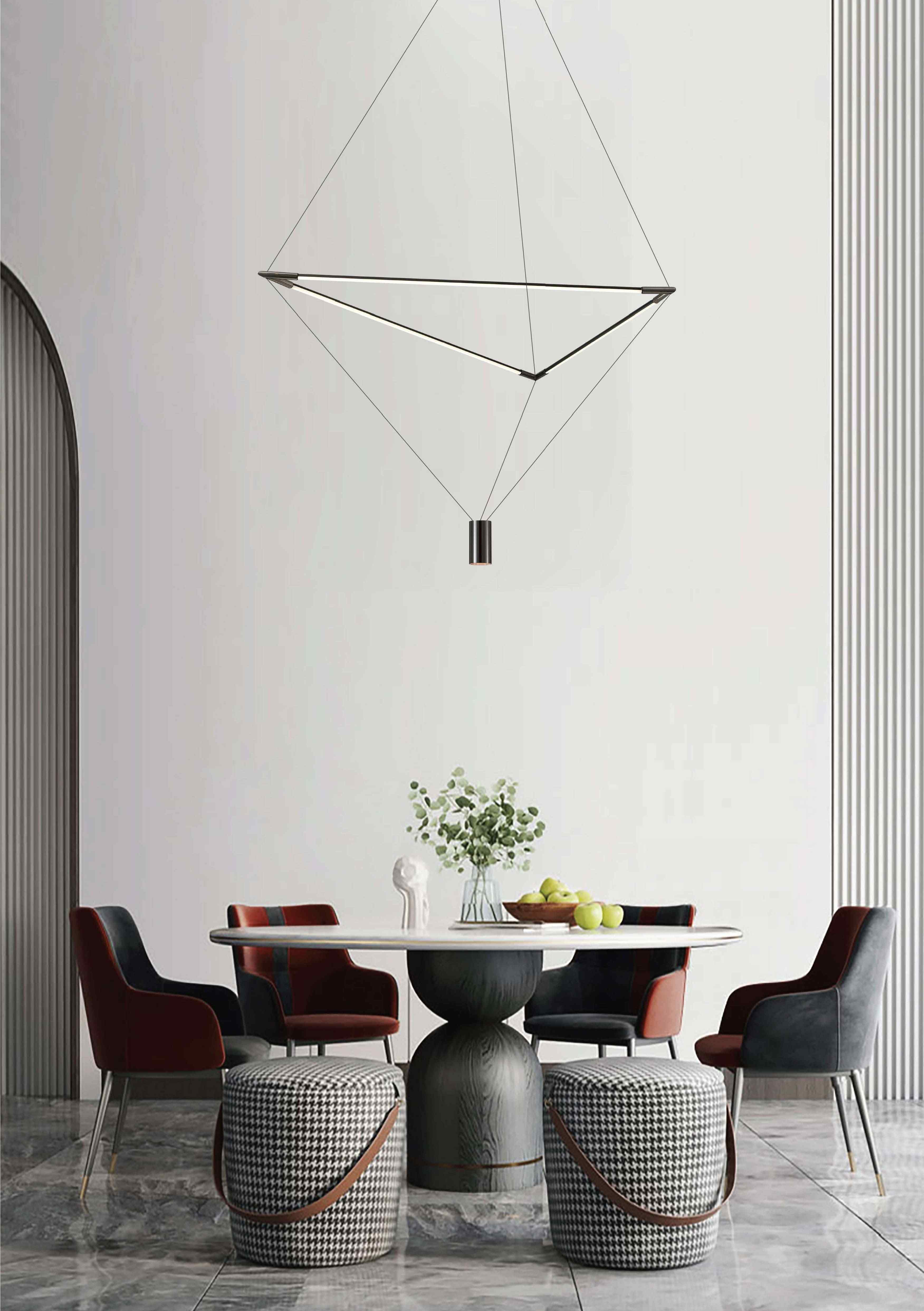 Beyond Lights - Geometric Chandelier Light