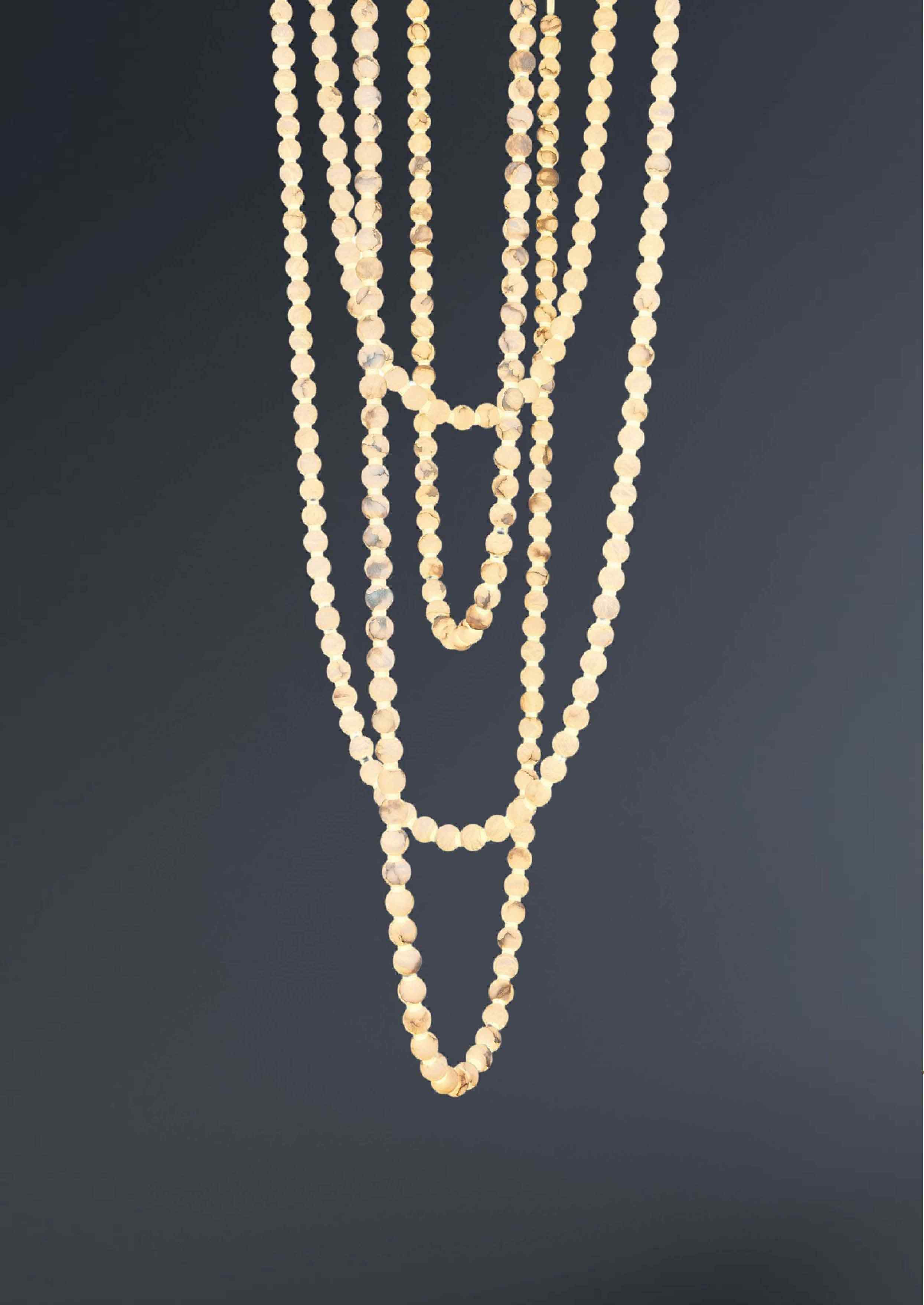 Beyond Lights - Beaded Chandelier Light