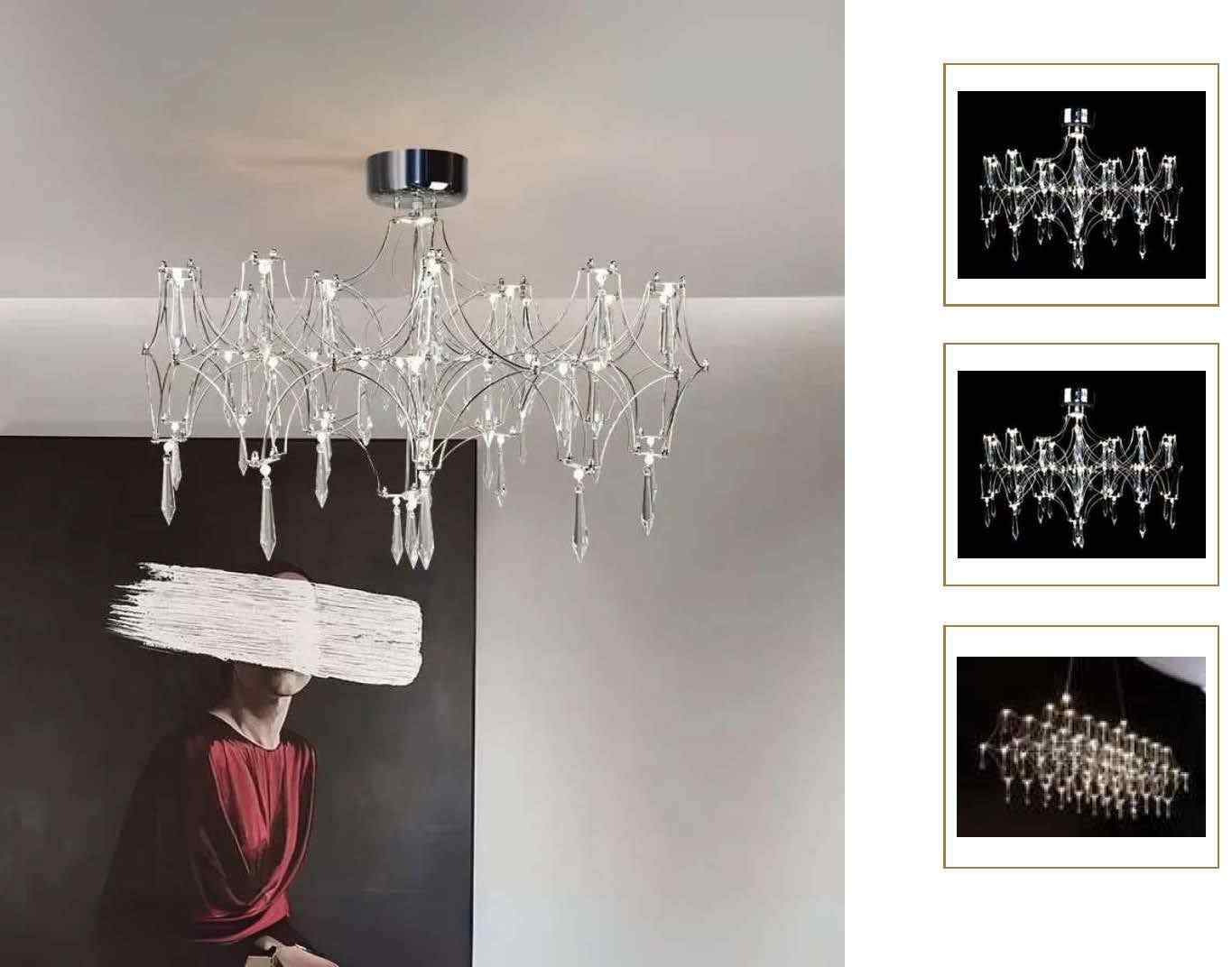Beyond Lights - Crystal Chandelier