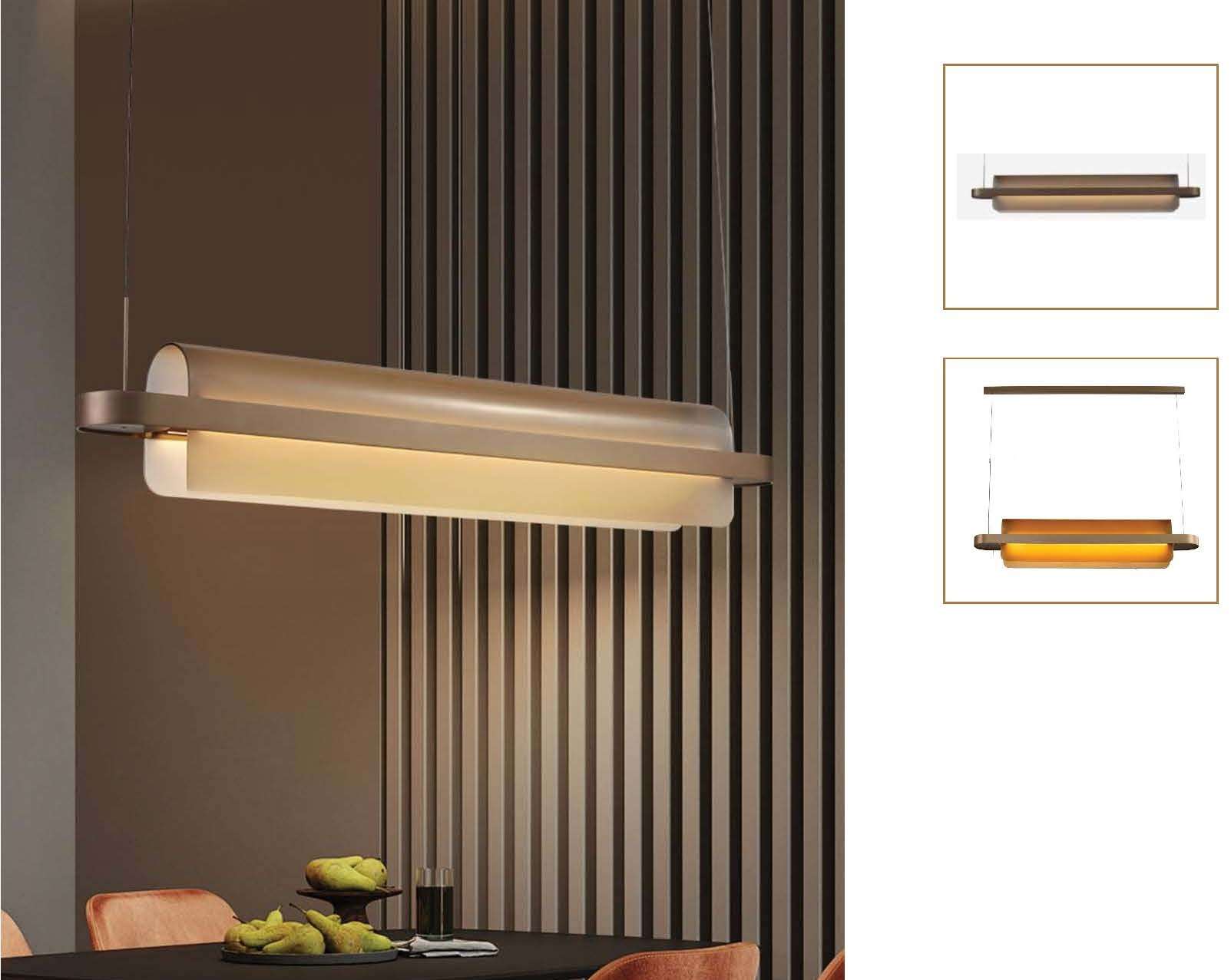 Beyond Lights - Gold Linear Light